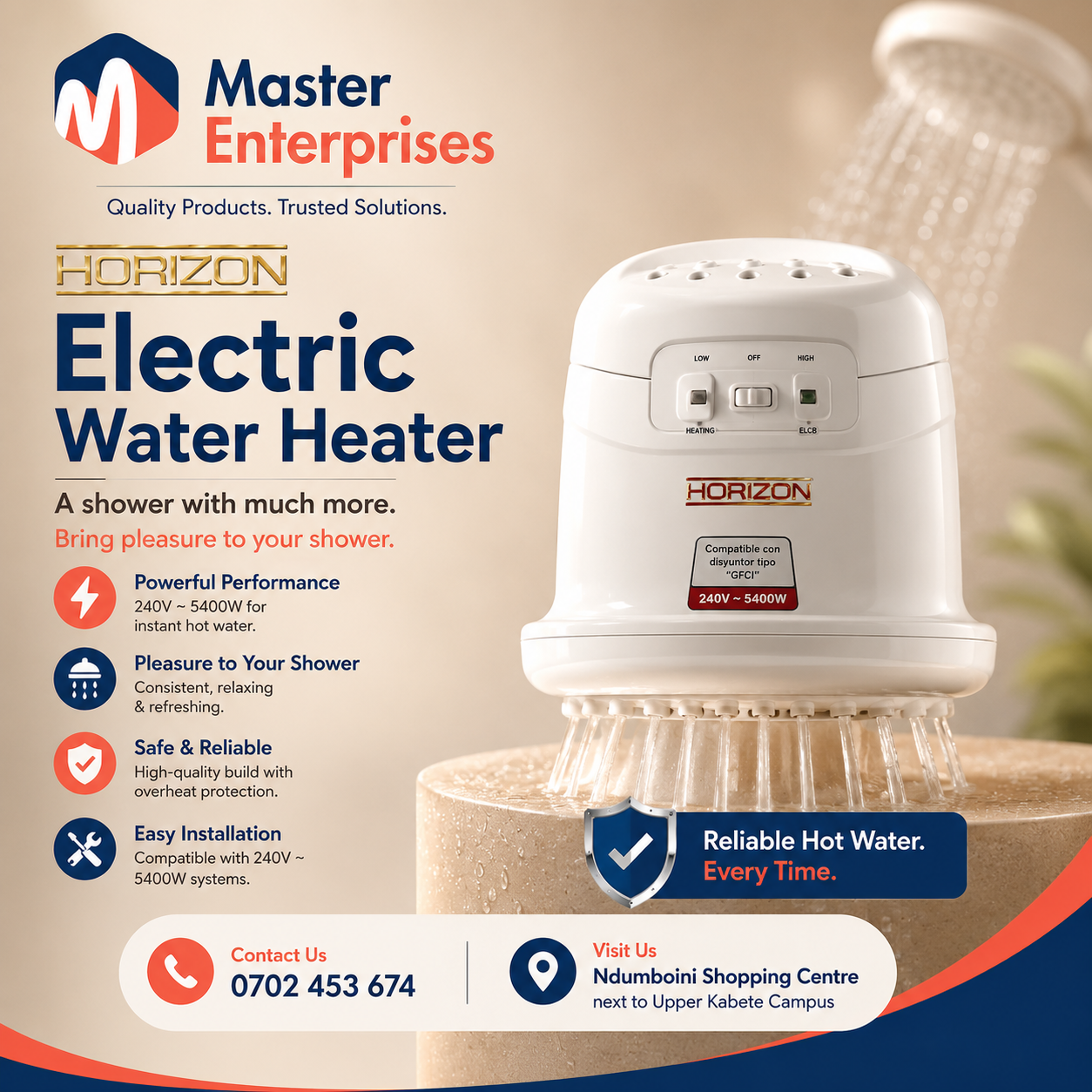 Electric Shower Repair